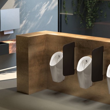 Urinaltrennwände bieten Sichtschutz und Privatsphäre
