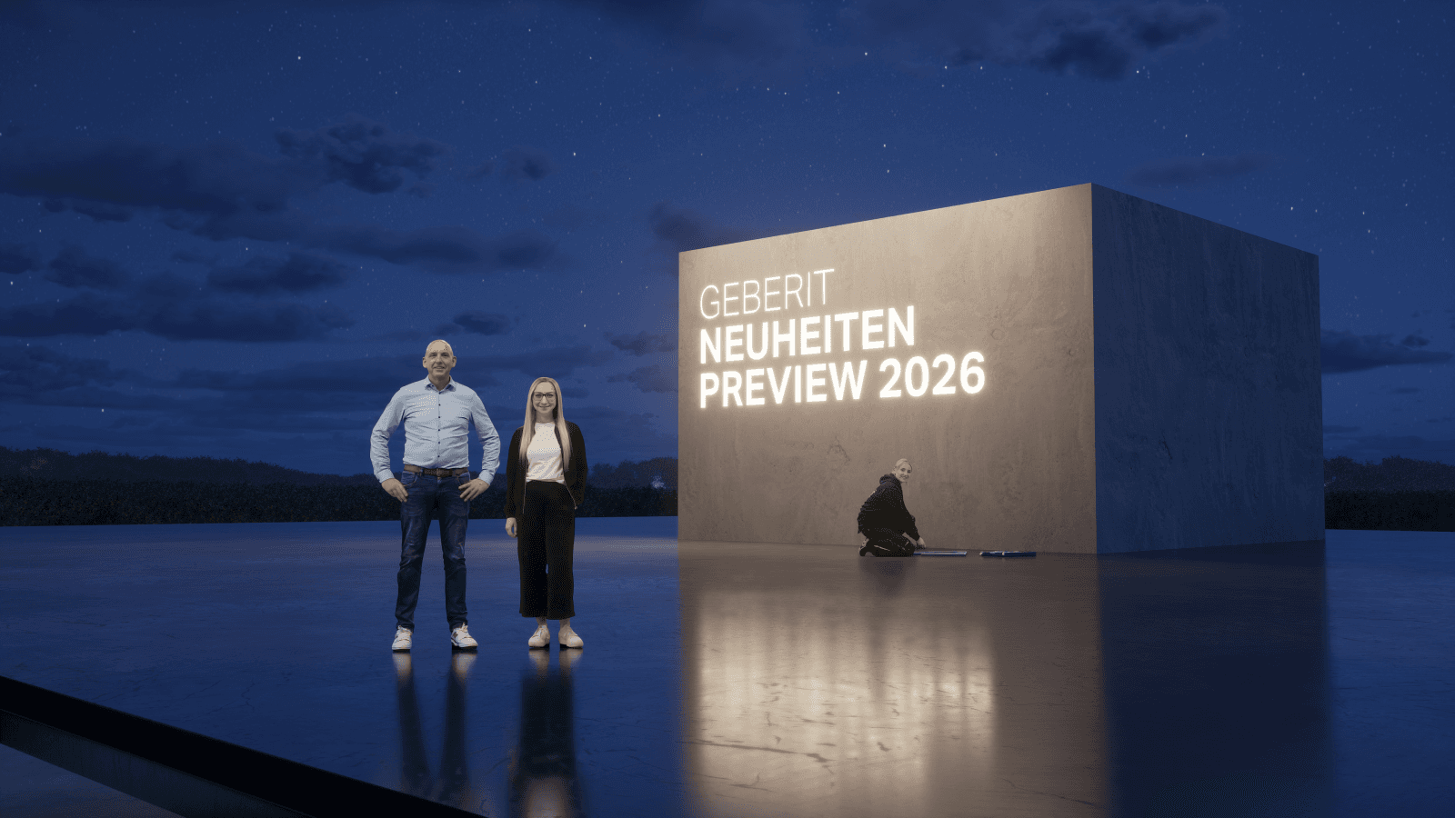 Geberit Neuheiten Preview 2026 mit den Geberit Experten