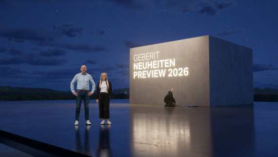 Geberit Neuheiten Preview 2026 Geberit Neuheiten Preview 2026