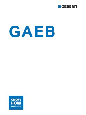 Geberit Systeme 2024 - GAEB