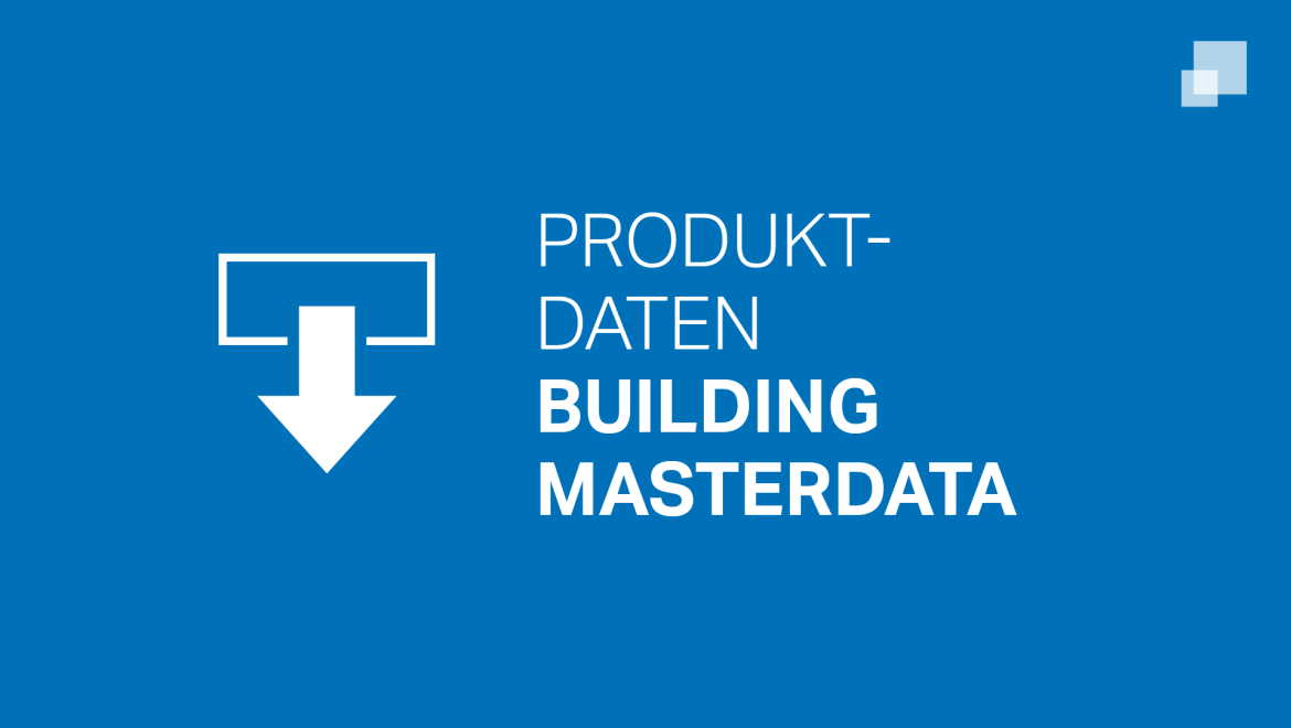 Produktdaten Building Masterdata