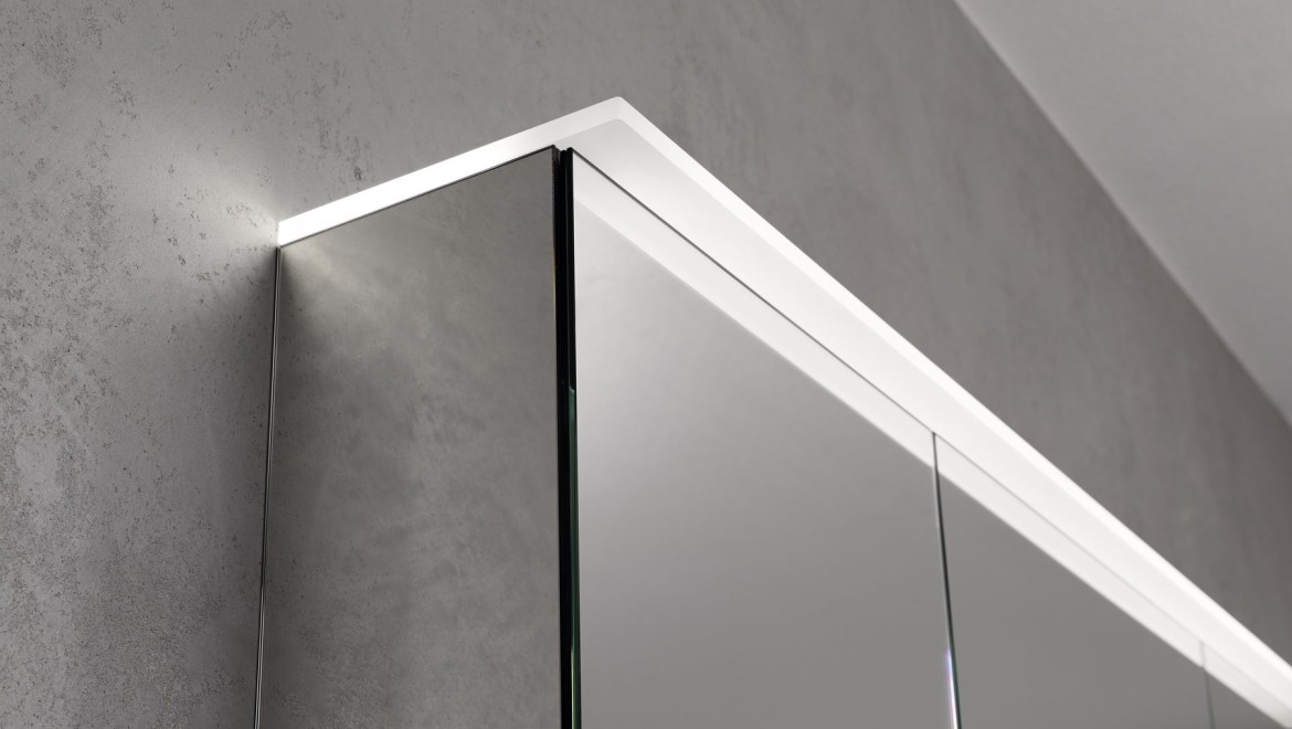 Geberit Option Plus Spiegelschrank mit Beleuchtung 750x700x150mm