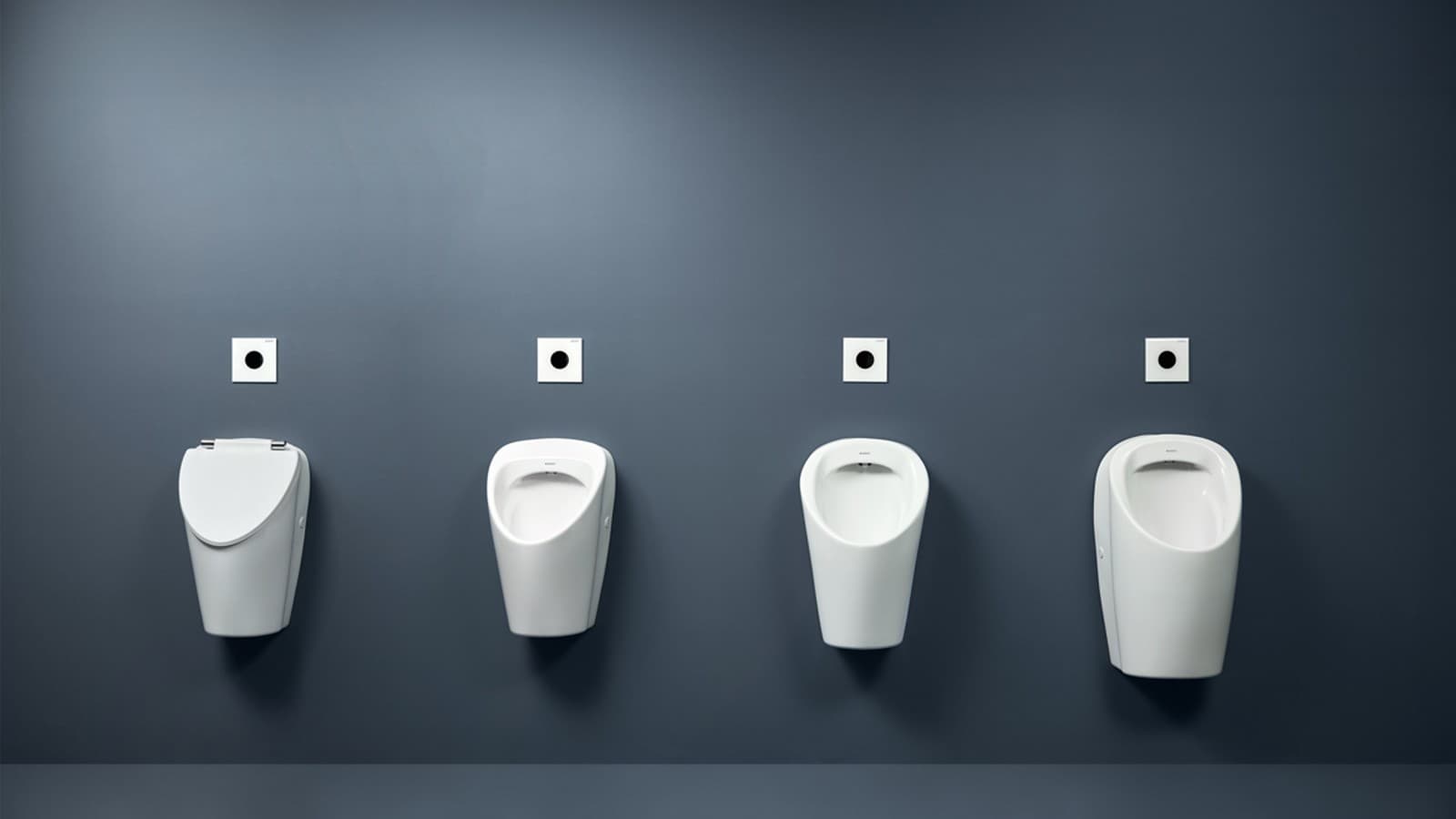 Geberit Renova Urinale in den Größen S, M und L Geberit Renova Urinale in den Größen S, M und L