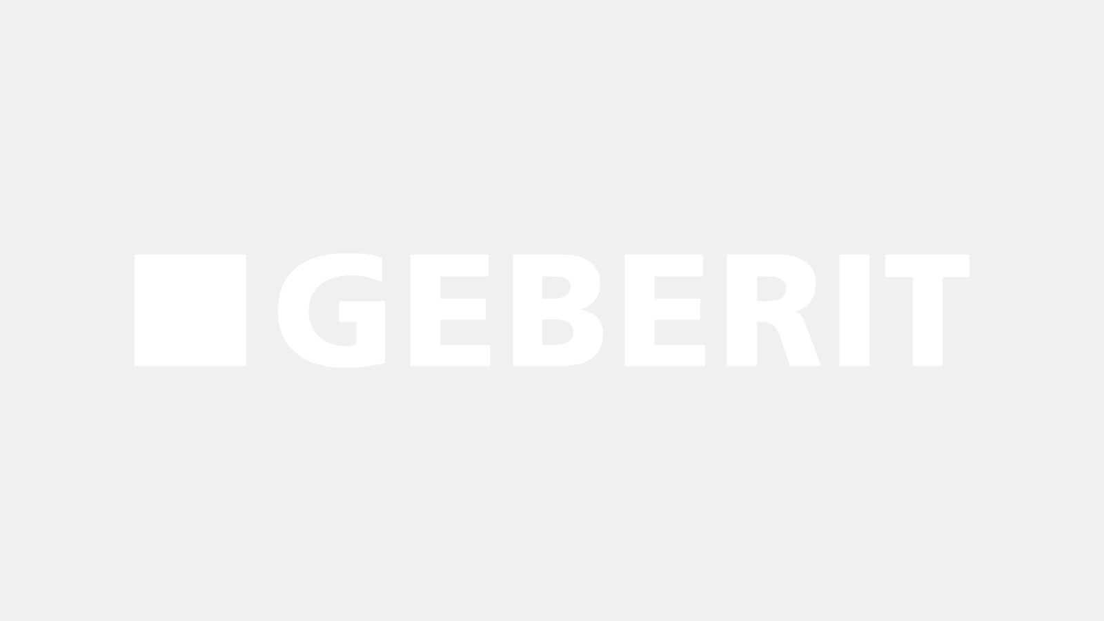 Geberit Logo - weiß Geberit Logo - weiß